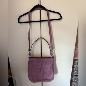 Coach Purple Shoulder Bag